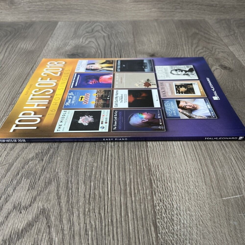 Top Hits Of 2018: Easy Piano 16 Hot Singles Hal Leonard - Picture 3 of 5